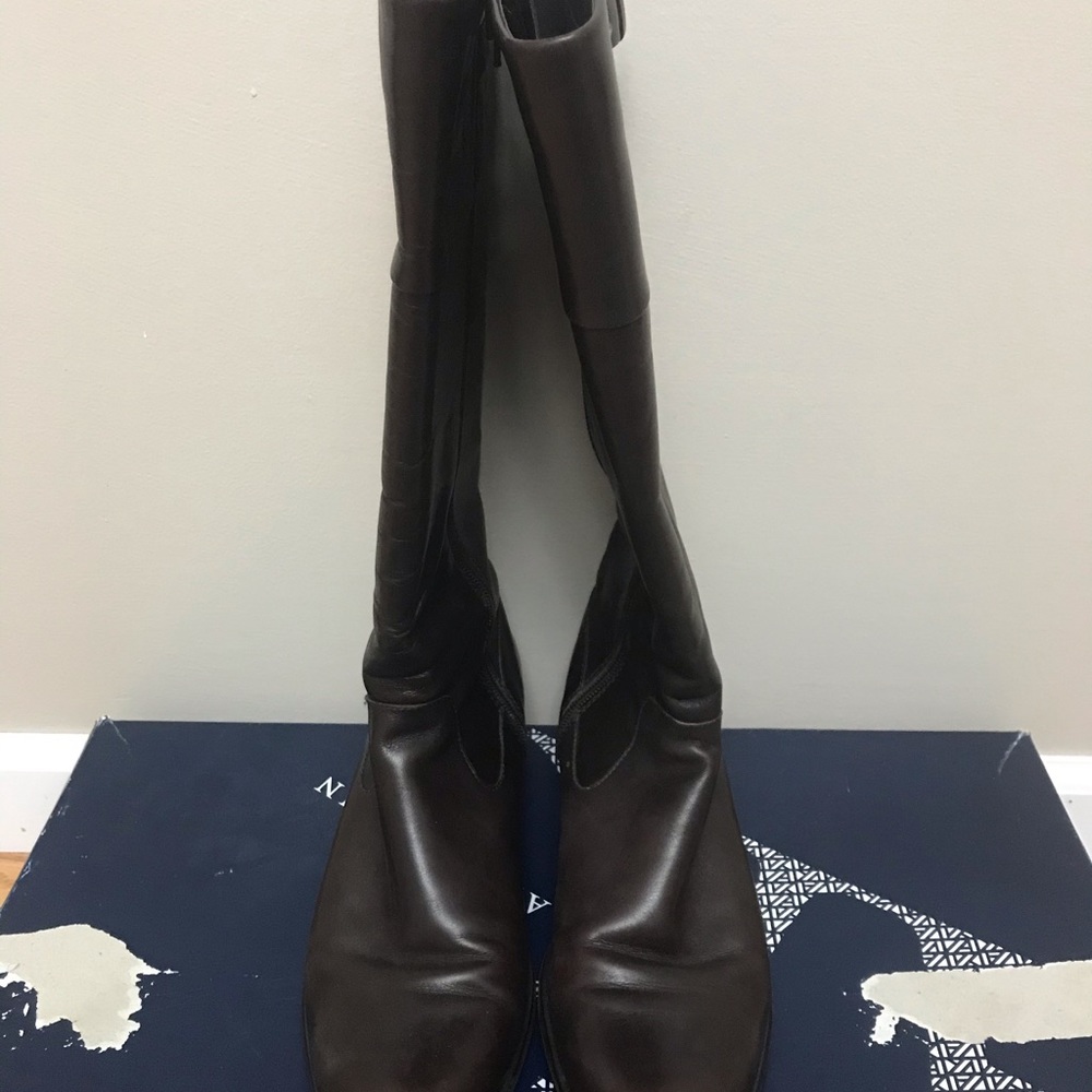 Anne Klein Chandler Leather Boots